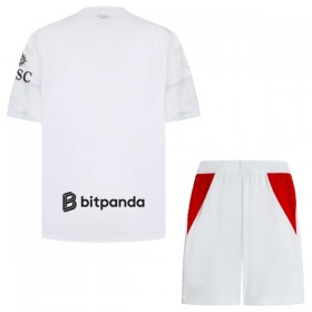 Camisolas AC Milan Criança 2º Equipamento Alternativa 2026-27 Manga Curta