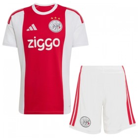 Camisolas Ajax Amsterdam Criança 1º Equipamento Principal 2026-27 Manga Curta