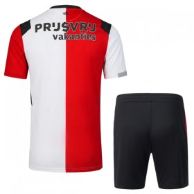 Camisolas Feyenoord Rotterdam Criança 1º Equipamento Principal 2026-27 Manga Curta