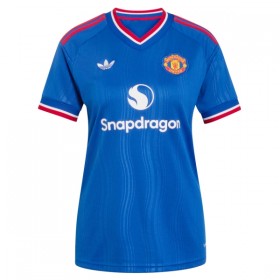 Camisolas Manchester United Mulher 2º Equipamento Alternativa 2026-27 Manga Curta