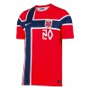 Camisolas Noruega Nusa 20 Criança 1º Equipamento Principal World Cup 2026 Manga Curta