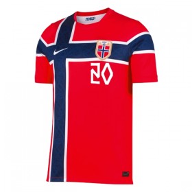 Camisolas Noruega Nusa 20 Criança 1º Equipamento Principal World Cup 2026 Manga Curta