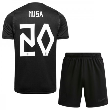 Camisolas Noruega Nusa 20 Criança 2º Equipamento Alternativa World Cup 2026 Manga Curta