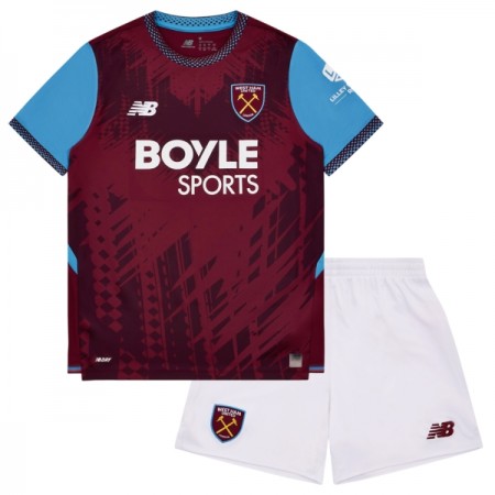 Camisolas West Ham United Criança 1º Equipamento Principal 2026-27 Manga Curta Camisolas West Ham United Criança 1º Equipamento Principal 2026-27 Manga Curta
