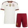 Camisolas Espanha 2 Stars Criança 2º Equipamento Alternativa World Cup 2026 Manga Curta