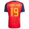 Camisolas Espanha 2 Stars Lamine Yamal 19 Criança 1º Equipamento Principal World Cup 2026 Manga Curta