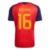 Camisolas Espanha 2 Stars Rodrigo 16 1º Equipamento Principal World Cup 2026 Manga Curta