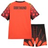 Camisolas Borussia Dortmund Guarda Redes Criança 1º Equipamento Principal Laranja 2026-27 Manga Curta