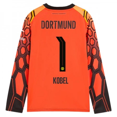 Camisolas Borussia Dortmund Kobel 1 Guarda Redes 1º Equipamento Principal Laranja 2026-27 Manga Comprida Camisolas Borussia Dortmund Kobel 1 Guarda Redes 1º Equipamento Principal Laranja 2026-27 Manga Comprida