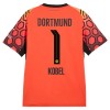 Camisolas Borussia Dortmund Kobel 1 Guarda Redes 1º Equipamento Principal Laranja 2026-27 Manga Curta Camisolas Borussia Dortmund Kobel 1 Guarda Redes 1º Equipamento Principal Laranja 2026-27 Manga Curta