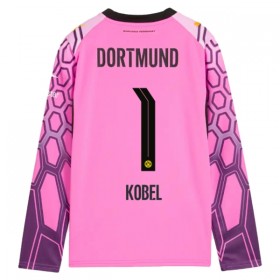 Camisolas Borussia Dortmund Kobel 1 Guarda Redes 2º Equipamento Alternativa Rosa 2026-27 Manga Comprida