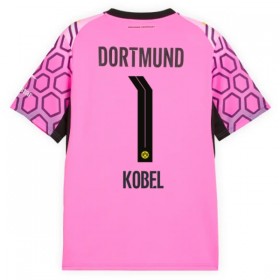 Camisolas Borussia Dortmund Kobel 1 Guarda Redes 2º Equipamento Alternativa Rosa 2026-27 Manga Curta