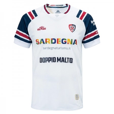 Camisolas Cagliari Calcio 2º Equipamento Alternativa 2026-27 Manga Curta Camisolas Cagliari Calcio 2º Equipamento Alternativa 2026-27 Manga Curta