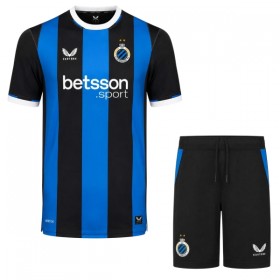 Camisolas Club Brugge Criança 1º Equipamento Principal 2026-27 Manga Curta