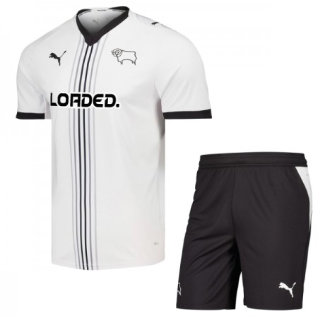 Camisolas Derby County Criança 1º Equipamento Principal 2026-27 Manga Curta Camisolas Derby County Criança 1º Equipamento Principal 2026-27 Manga Curta