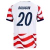 Camisolas Estados Unidos Balogun 20 1º Equipamento Principal World Cup 2026 Manga Curta Camisolas Estados Unidos Balogun 20 1º Equipamento Principal World Cup 2026 Manga Curta