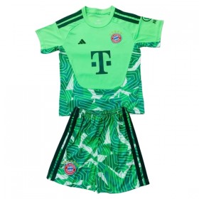 Camisolas FC Bayern de Munique Guarda Redes Criança Verde 2026-27 Manga Curta