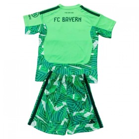 Camisolas FC Bayern de Munique Guarda Redes Criança Verde 2026-27 Manga Curta