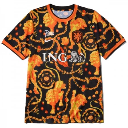 Camisolas Holanda Pre-Match World Cup 2026 Manga Curta Camisolas Holanda Pre-Match World Cup 2026 Manga Curta