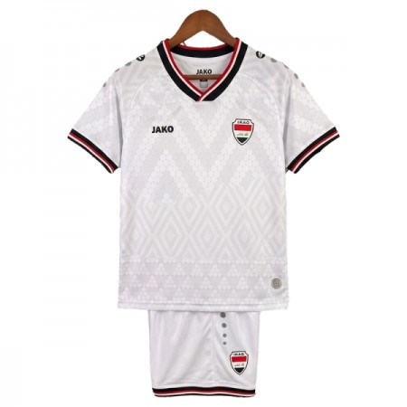 Camisolas Iraq Criança 1º Equipamento Principal World Cup 2026 Manga Curta Camisolas Iraq Criança 1º Equipamento Principal World Cup 2026 Manga Curta