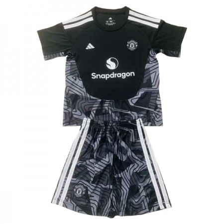 Camisolas Manchester United Guarda Redes Criança Preta 2026-27 Manga Curta Camisolas Manchester United Guarda Redes Criança Preta 2026-27 Manga Curta