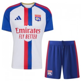 Camisolas Olympique Lyonnais Criança 1º Equipamento Principal 2026-27 Manga Curta