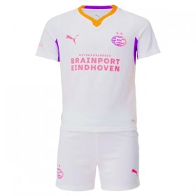 Camisolas PSV Eindhoven Criança 2º Equipamento Alternativa 2026-27 Manga Curta