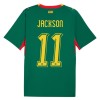 Camisolas Senegal Jackson 11 2º Equipamento Alternativa World Cup 2026 Manga Curta Camisolas Senegal Jackson 11 2º Equipamento Alternativa World Cup 2026 Manga Curta