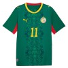 Camisolas Senegal Jackson 11 2º Equipamento Alternativa World Cup 2026 Manga Curta