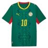 Camisolas Senegal Mane 10 2º Equipamento Alternativa World Cup 2026 Manga Curta