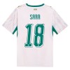 Camisolas Senegal Sarr 18 1º Equipamento Principal World Cup 2026 Manga Curta Camisolas Senegal Sarr 18 1º Equipamento Principal World Cup 2026 Manga Curta