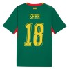 Camisolas Senegal Sarr 18 2º Equipamento Alternativa World Cup 2026 Manga Curta Camisolas Senegal Sarr 18 2º Equipamento Alternativa World Cup 2026 Manga Curta