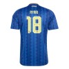 Camisolas Suécia Ayari 18 2º Equipamento Alternativa World Cup 2026 Manga Curta Camisolas Suécia Ayari 18 2º Equipamento Alternativa World Cup 2026 Manga Curta