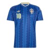 Camisolas Suécia Ayari 18 2º Equipamento Alternativa World Cup 2026 Manga Curta