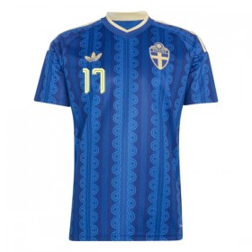 Camisolas Suécia Gyokeres 17 2º Equipamento Alternativa World Cup 2026 Manga Curta