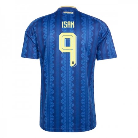 Camisolas Suécia Isak 9 2º Equipamento Alternativa World Cup 2026 Manga Curta Camisolas Suécia Isak 9 2º Equipamento Alternativa World Cup 2026 Manga Curta