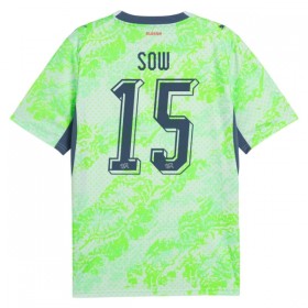 Camisolas Suíça Djibril Sow 15 2º Equipamento Alternativa World Cup 2026 Manga Curta
