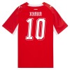 Camisolas Suíça Granit Xhaka 10 1º Equipamento Principal World Cup 2026 Manga Curta Camisolas Suíça Granit Xhaka 10 1º Equipamento Principal World Cup 2026 Manga Curta