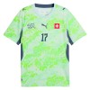 Camisolas Suíça Vargas 17 2º Equipamento Alternativa World Cup 2026 Manga Curta