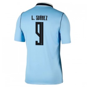 Camisolas Uruguai Luis Suarez 9 1º Equipamento Principal World Cup 2026 Manga Curta