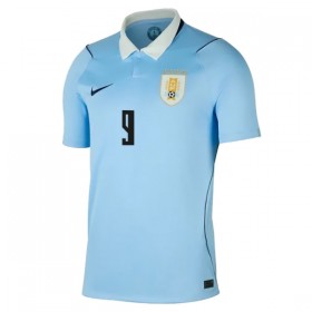 Camisolas Uruguai Luis Suarez 9 1º Equipamento Principal World Cup 2026 Manga Curta