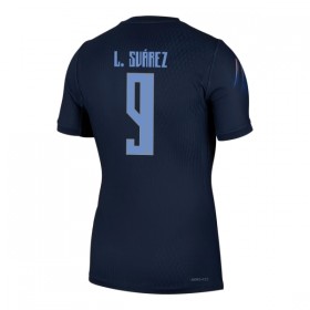 Camisolas Uruguai Luis Suarez 9 2º Equipamento Alternativa World Cup 2026 Manga Curta