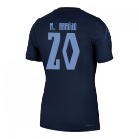 Camisolas Uruguai Maximiliano Araujo 20 2º Equipamento Alternativa World Cup 2026 Manga Curta