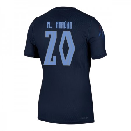 Camisolas Uruguai Maximiliano Araujo 20 2º Equipamento Alternativa World Cup 2026 Manga Curta Camisolas Uruguai Maximiliano Araujo 20 2º Equipamento Alternativa World Cup 2026 Manga Curta