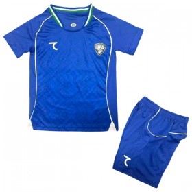 Camisolas Uzbekistan Criança 1º Equipamento Principal World Cup 2026 Manga Curta