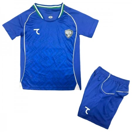 Camisolas Uzbekistan Criança 1º Equipamento Principal World Cup 2026 Manga Curta Camisolas Uzbekistan Criança 1º Equipamento Principal World Cup 2026 Manga Curta