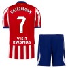 Camisolas Atlético Madrid Griezmann 7 Criança 1º Equipamento Principal 2026-27 Manga Curta Camisolas Atlético Madrid Griezmann 7 Criança 1º Equipamento Principal 2026-27 Manga Curta