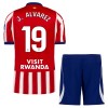 Camisolas Atlético Madrid J. Alvarez 19 Criança 1º Equipamento Principal 2026-27 Manga Curta