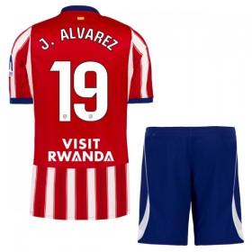 Camisolas Atlético Madrid J. Alvarez 19 Criança 1º Equipamento Principal 2026-27 Manga Curta