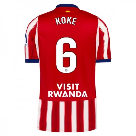 Camisolas Atlético Madrid Koke 6 1º Equipamento Principal 2026-27 Manga Curta Camisolas Atlético Madrid Koke 6 1º Equipamento Principal 2026-27 Manga Curta